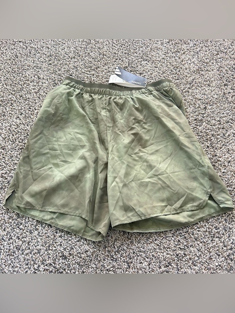 Adidas Terrex Men's Size 34" MT Shorts SD Hiking Tent Green Clima365 KF5745